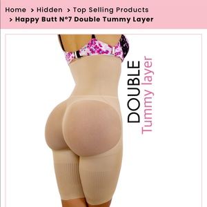 HAPPY BUTT N°7 DOUBLE TUMMY LAYER Yahaira faja